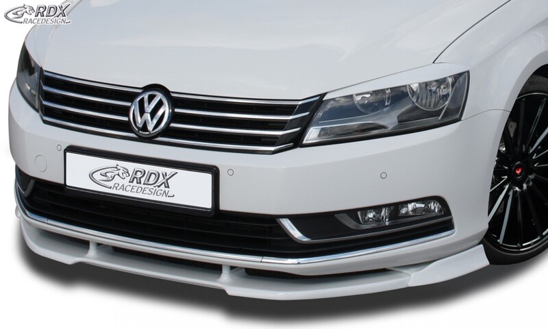 Front Spoilers: RDX Front Spoiler VARIO-X for VW Passat B7 / 3C