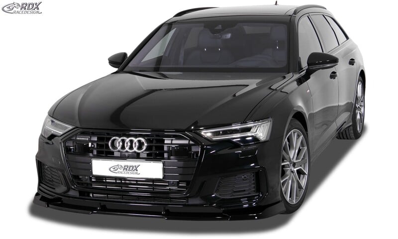 RDX Front Spoiler VARIO-X for AUDI A6 4K C8 2F S-Line / S6 (fit for S-Line-  and S6-Frontbumper) Front Lip Splitter