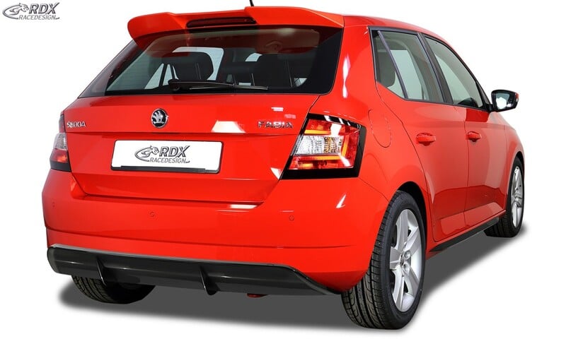 RDX rear bumper extension for SKODA Fabia 3 5J NJ 2014 2019 Diffusor