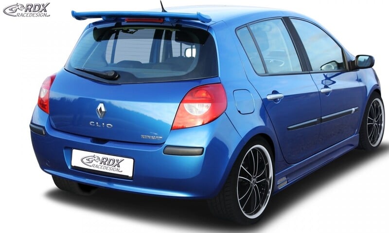 RDX Roof Spoiler for RENAULT Clio 3 Phase 1 / 2 Trunk Spoiler Rear Wing