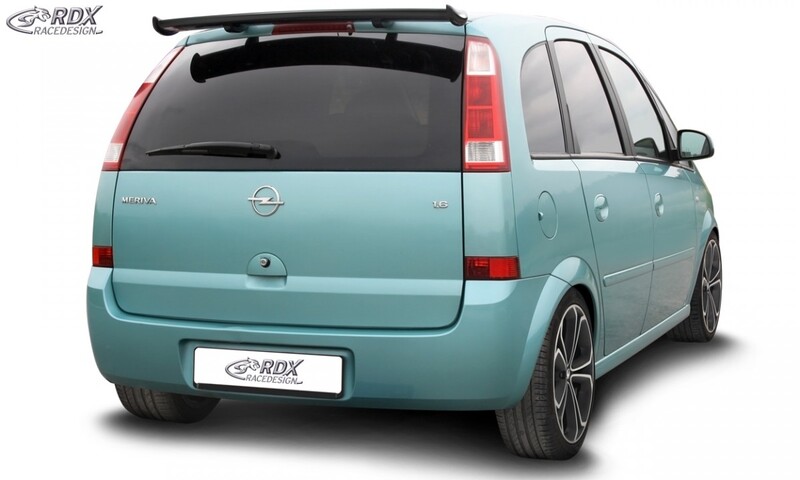 Rear Spoilers: RDX Roof Spoiler for OPEL Meriva A 2003-2010 Trunk Spoiler  Rear Wing