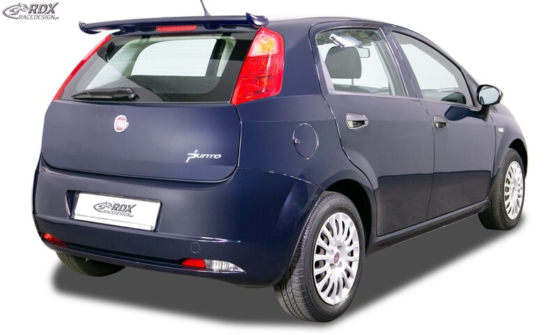 Rear Spoilers: RDX Roof Spoiler for FIAT Grande Punto, Punto Evo