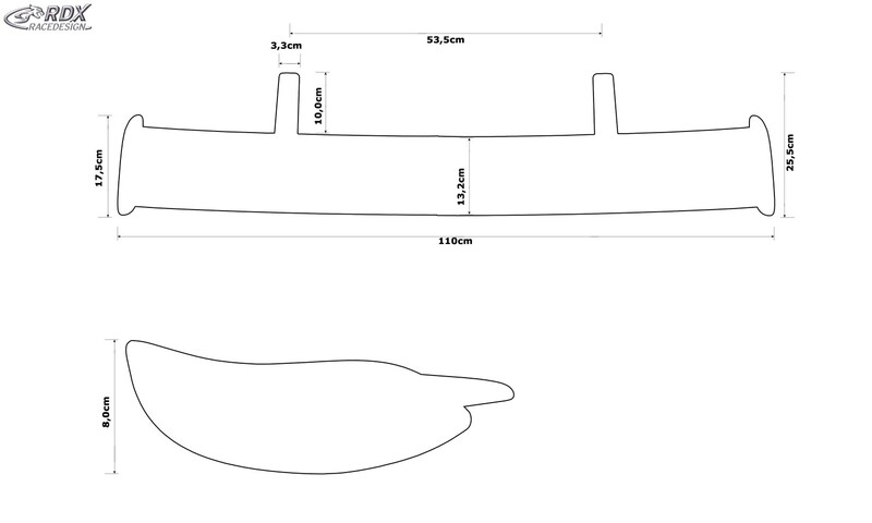 Spoiler Anteriore RDX Per Cupra Formentor 2020- - In Poliuretano, Verniciabile, Made In Germany - Foto 12