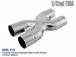 Stainless Steel X Pipe L310 60mm