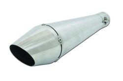 Universal Motorcycle Exhaust Muffler Stainless Steel D100 L300 IN50