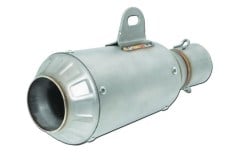 Universal Motorcycle Exhaust Muffler Stainless Steel D110 L200 IN50
