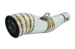 Universal Motorcycle Exhaust Muffler Stainless Steel GP D90 L330 IN50