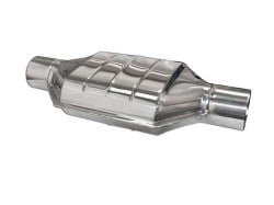 Universal Stainless Steel Middle Exhaust Muffler Oval 180x83 L278 60mm