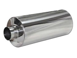 Universal Stainless Steel Exhaust Muffler Round D180 L420 OD76