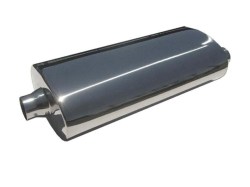 Universal Stainless Steel Exhaust Muffler Oval 210x125 L450