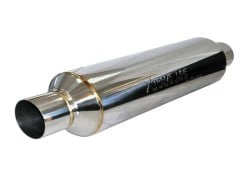 Universal Stainless Steel Exhaust Muffler Round D114 L350 OD70