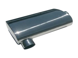 Universal Stainless Steel Exhaust Muffler Oval 280x140 L430 OD70