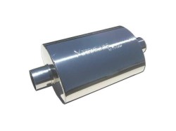 Universal Stainless Steel Exhaust Muffler Oval 203x127 L300 OD76