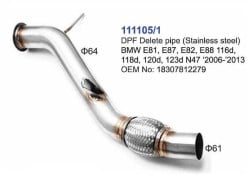 bmw-x3-e81-e87-e82-e88-n47-stainless-steel-dpf-delete-pipe-(1)