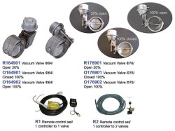 Exhaust Vacuum Valves