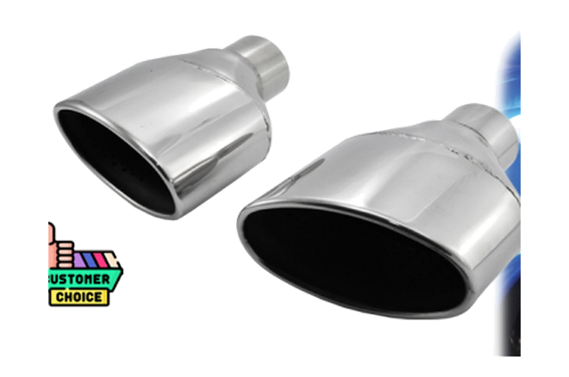 VW Golf 5 6 7 Audi RS4 5 6 A6 4F Avant S-Line Exhaust Tip Trim Left
