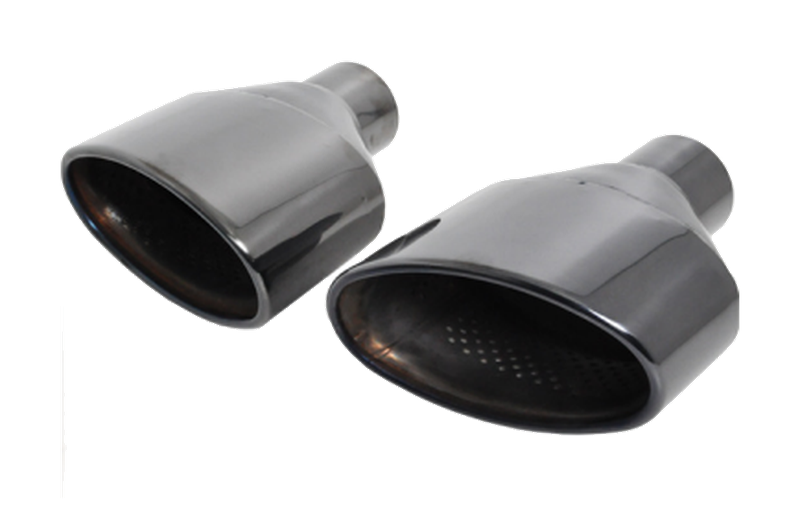 VW Golf 5 6 7 Audi RS4 5 6 A6 Volvo S80 Exhaust Tip Trim Black Right