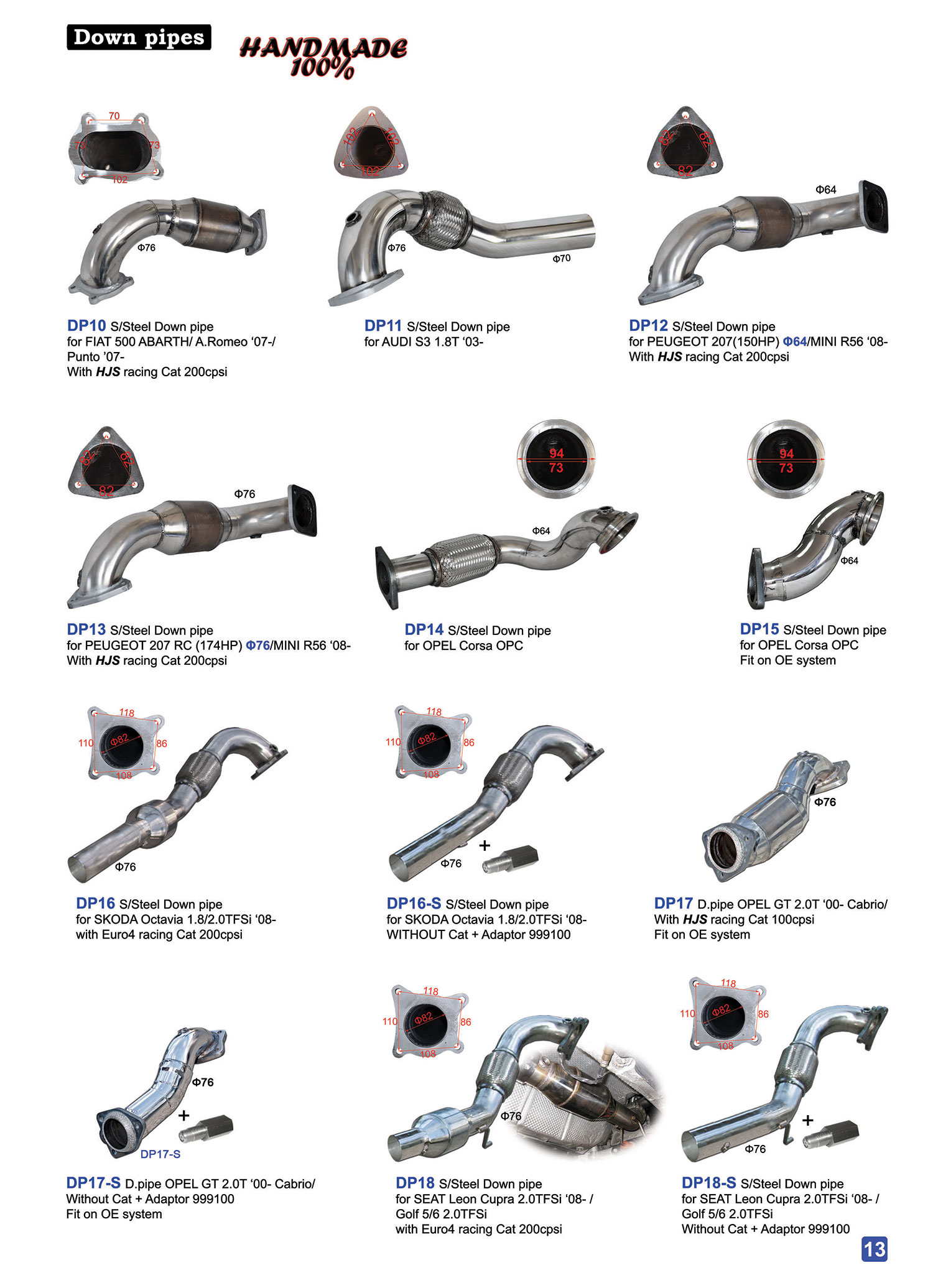 Exhaust System Sport Peugeot 7rc Gt Rc 1 6i 16v Turbo 174hp With Hjs Ebay